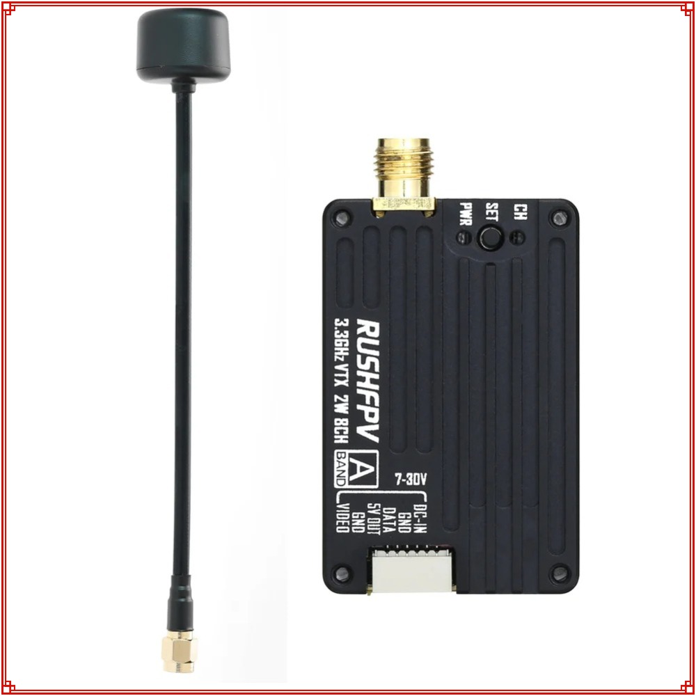 Drone Rc Controller - جهاز إرسال RUSHFPV 3.3G 2W VTX