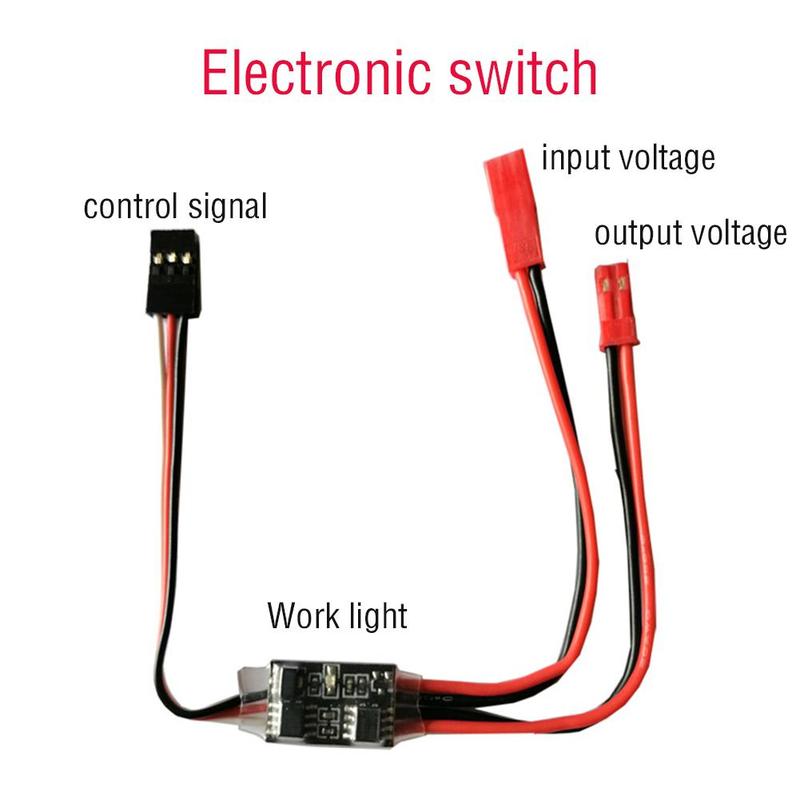 Drone Switch Rc - مفتاح إلكتروني عالي التيار 2-20 أمبير