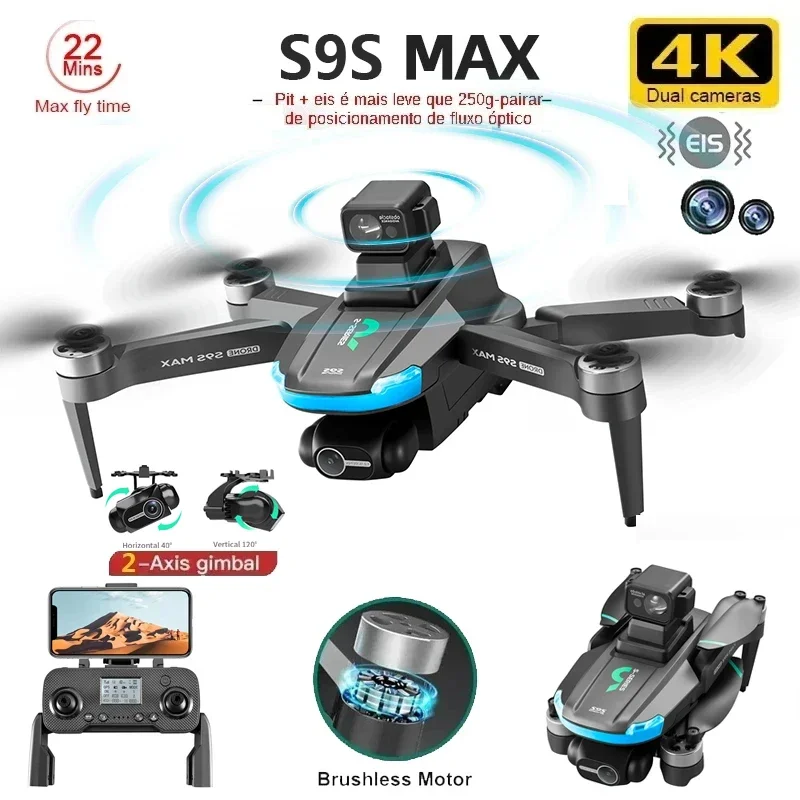 Drone Rc Harness - جديد S9S ماكس طائرة صغيرة بدون