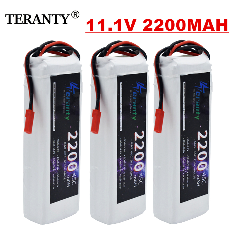 Drone Avion Rc - TERANTY 2200 MAH 3S بطارية ليبو
