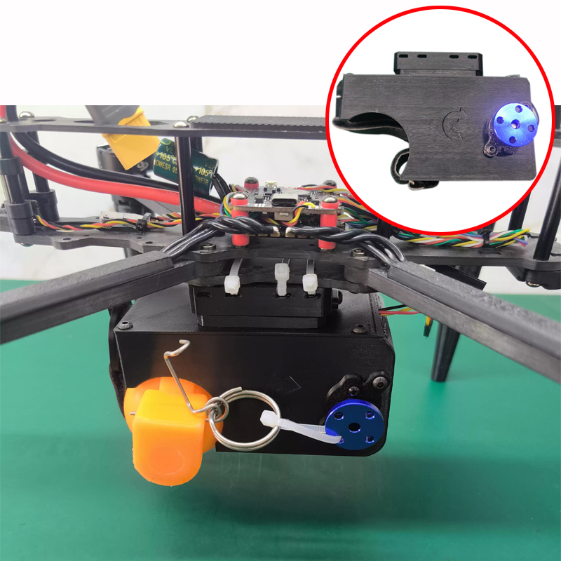 Drone Switch Rc - جهاز إسقاط هوائي متكامل بآلية سحب