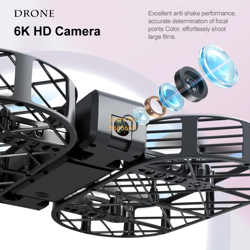 كاميرا 8K عالية الدقة 360 °    - مراجعة Drone Rc Cable وسعره