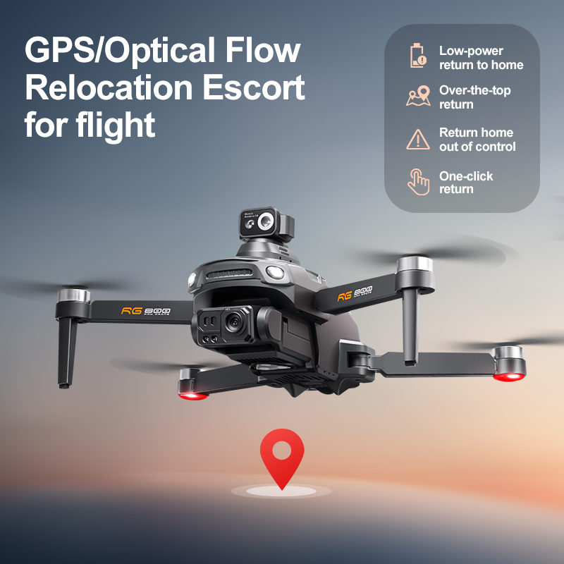 طائرة بدون طيار RG800 MAX مع ن - مراجعة Drone Rc Harness وسعره