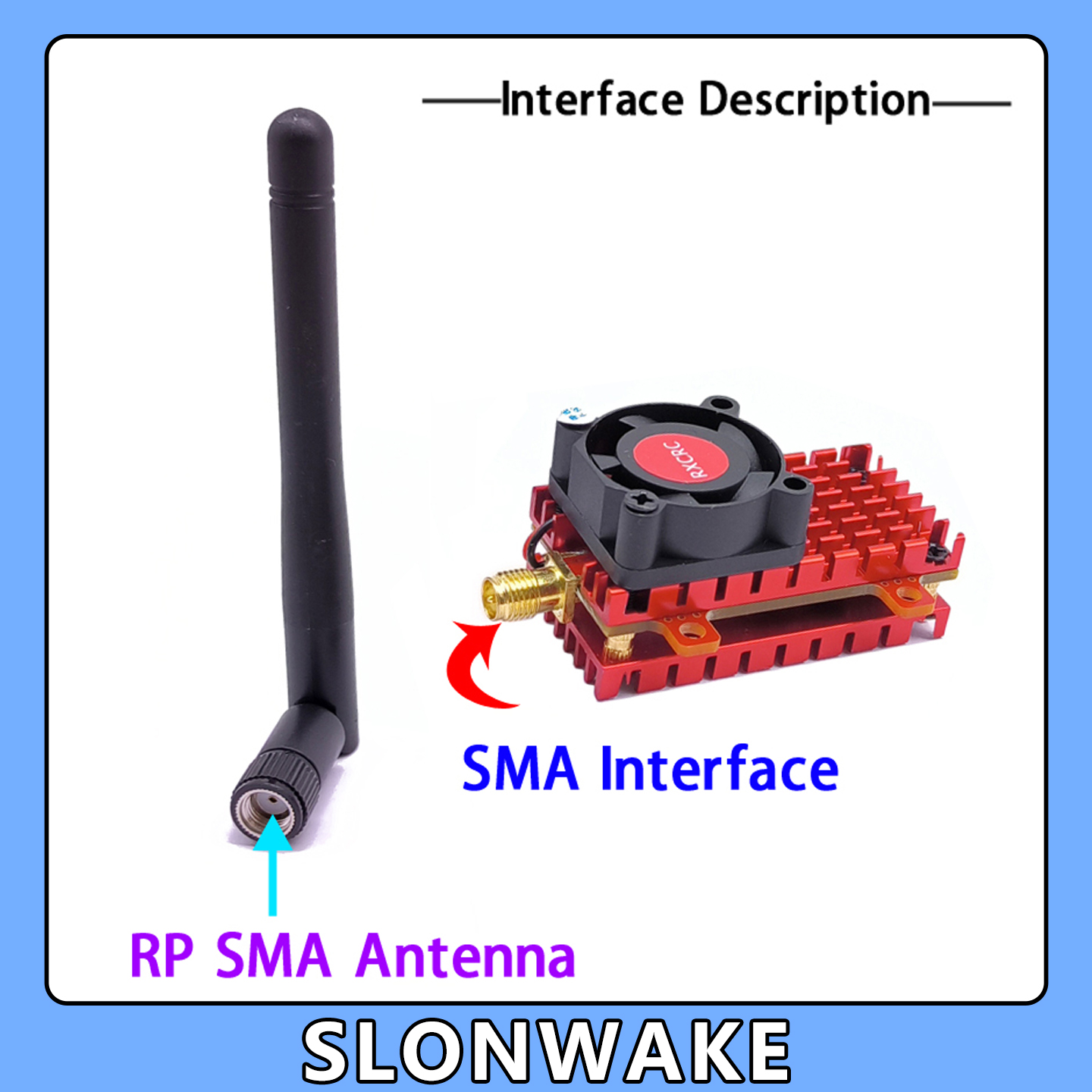 كاميرا SLONWAKE 5.8G 2W VTX FP - مراجعة Drone Ae Rc وسعره