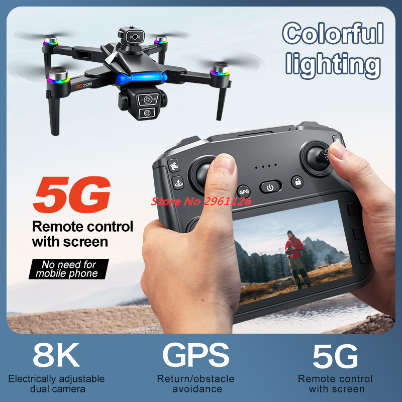 طائرة بدون طيار احترافية بكامي - مراجعة Drone Rc Fpv Manual وسعره