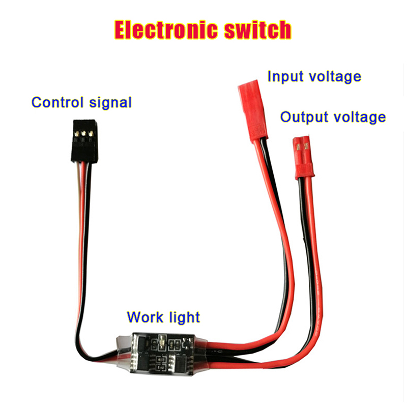 مفتاح إلكتروني 2-30 أمبير - جه - مراجعة Drone Switch Rc وسعره
