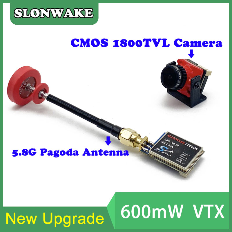 جاهز للاستخدام 5.8G 48CH 600mW - مراجعة Drone Rc Controller وسعره