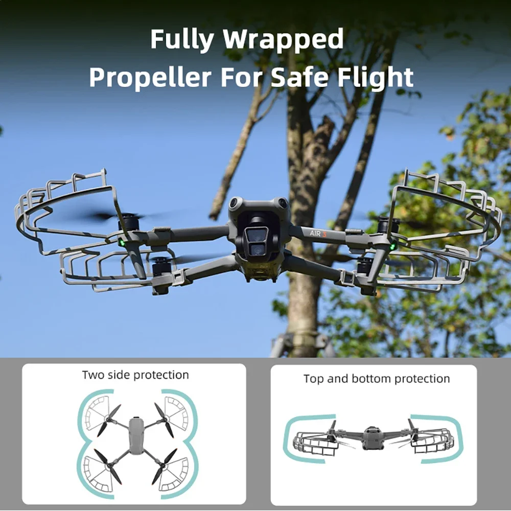 المروحة الحرس ل DJI الهواء 3S/ - مراجعة Drone Propeller Guards وسعره