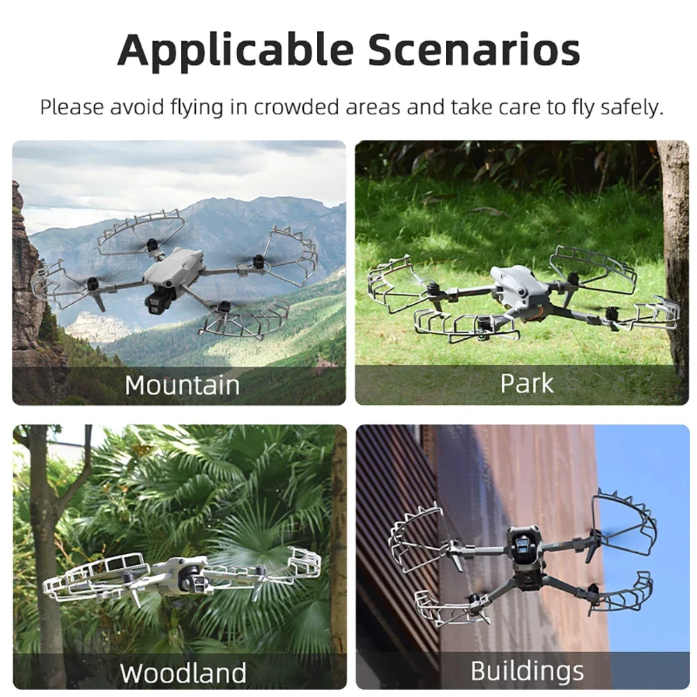 المروحة الحرس ل DJI الهواء 3S/ - مراجعة Drone Propeller Guards وسعره