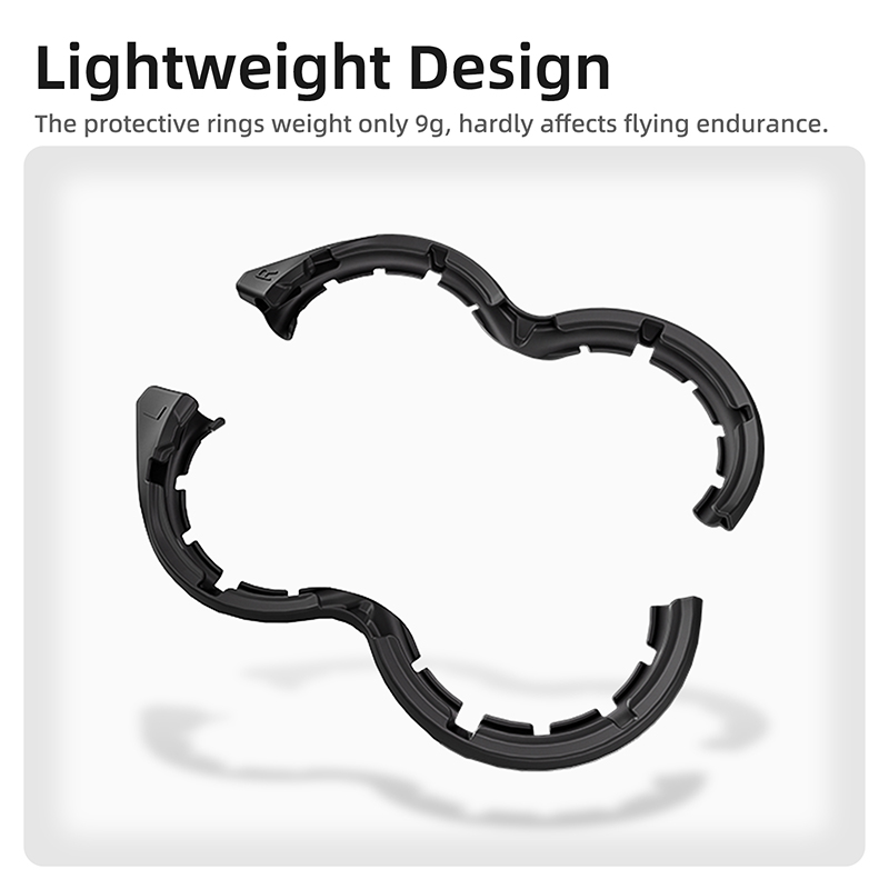 2 قطعة شريط امتصاص الصدمات الم - مراجعة Drone Propeller Guards وسعره