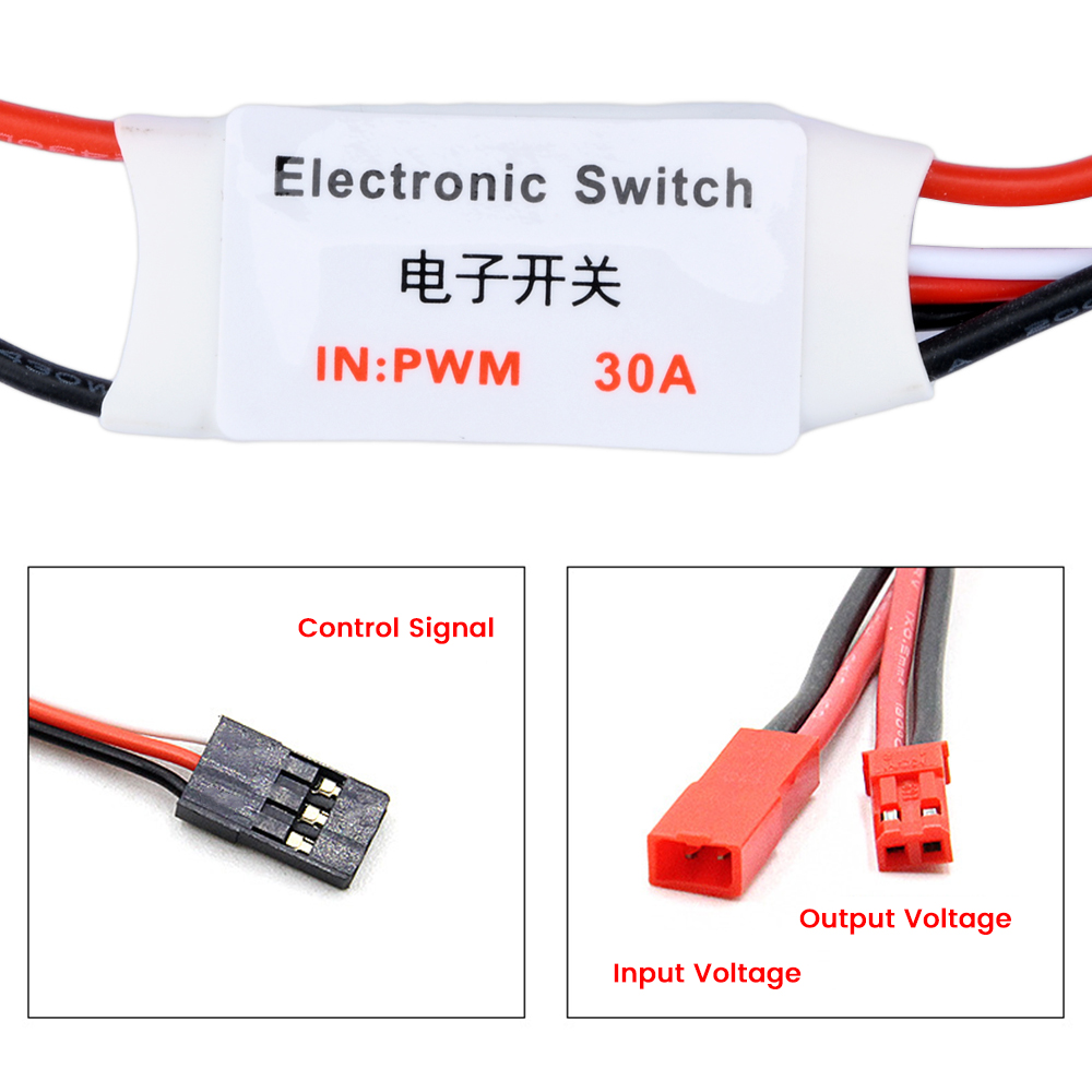 2 ~ 30A عالية الحالي التحكم عن - مراجعة Drone Switch Rc وسعره