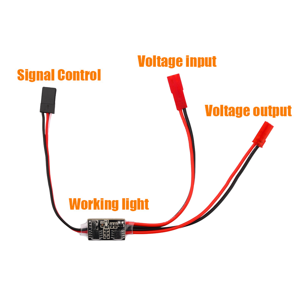 2 ~ 30A عالية الحالي التحكم عن - مراجعة Drone Switch Rc وسعره