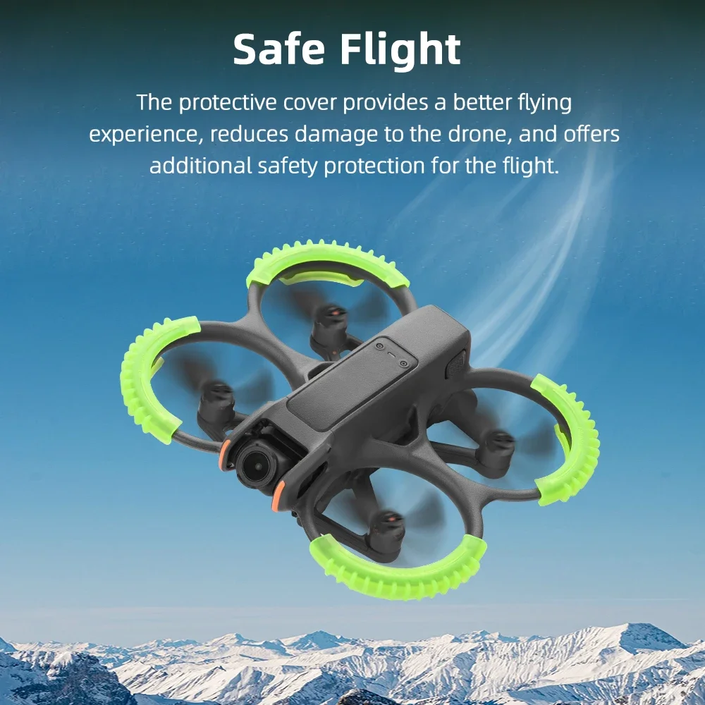 BRDRC خفيفة الوزن المروحة الحر - مراجعة Drone Propeller Guards وسعره