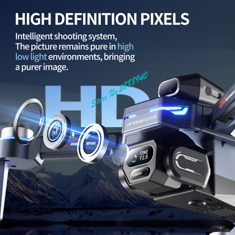 طائرة بدون طيار رباعية المراوح - مراجعة Drone Rc Fpv Manual وسعره