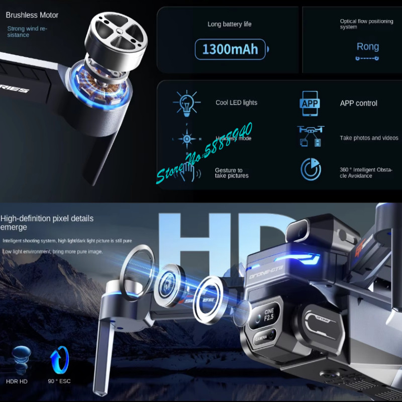 طائرة بدون طيار رباعية المراوح - مراجعة Drone Rc Fpv Manual وسعره