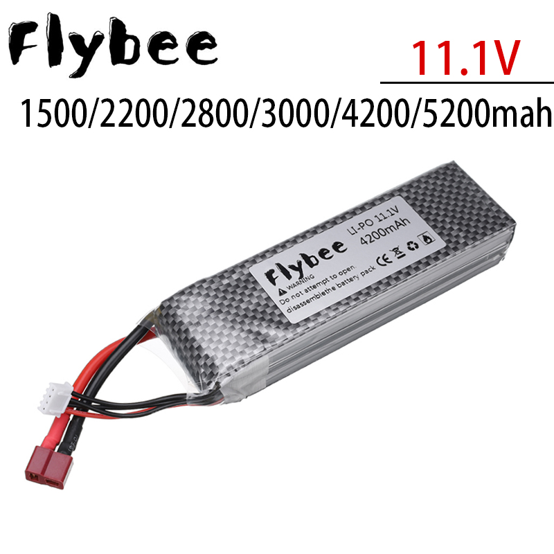 11.1V 3S يبو بطارية 1500/2200/ - مراجعة Drone Rc Boat وسعره