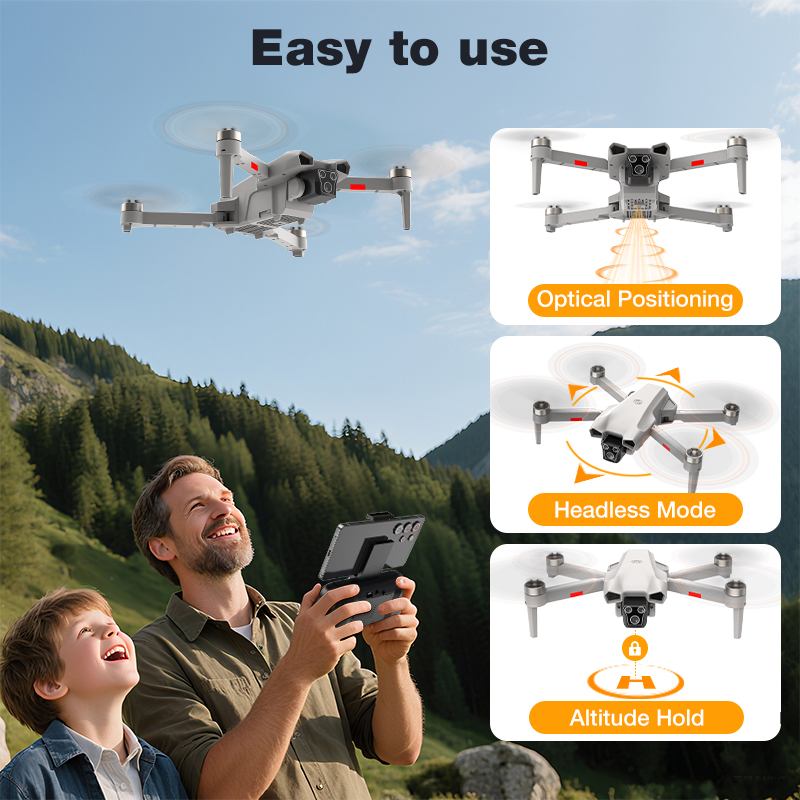 طائرة بدون طيار L017 Pro جديدة - مراجعة Drone Rc Cable وسعره