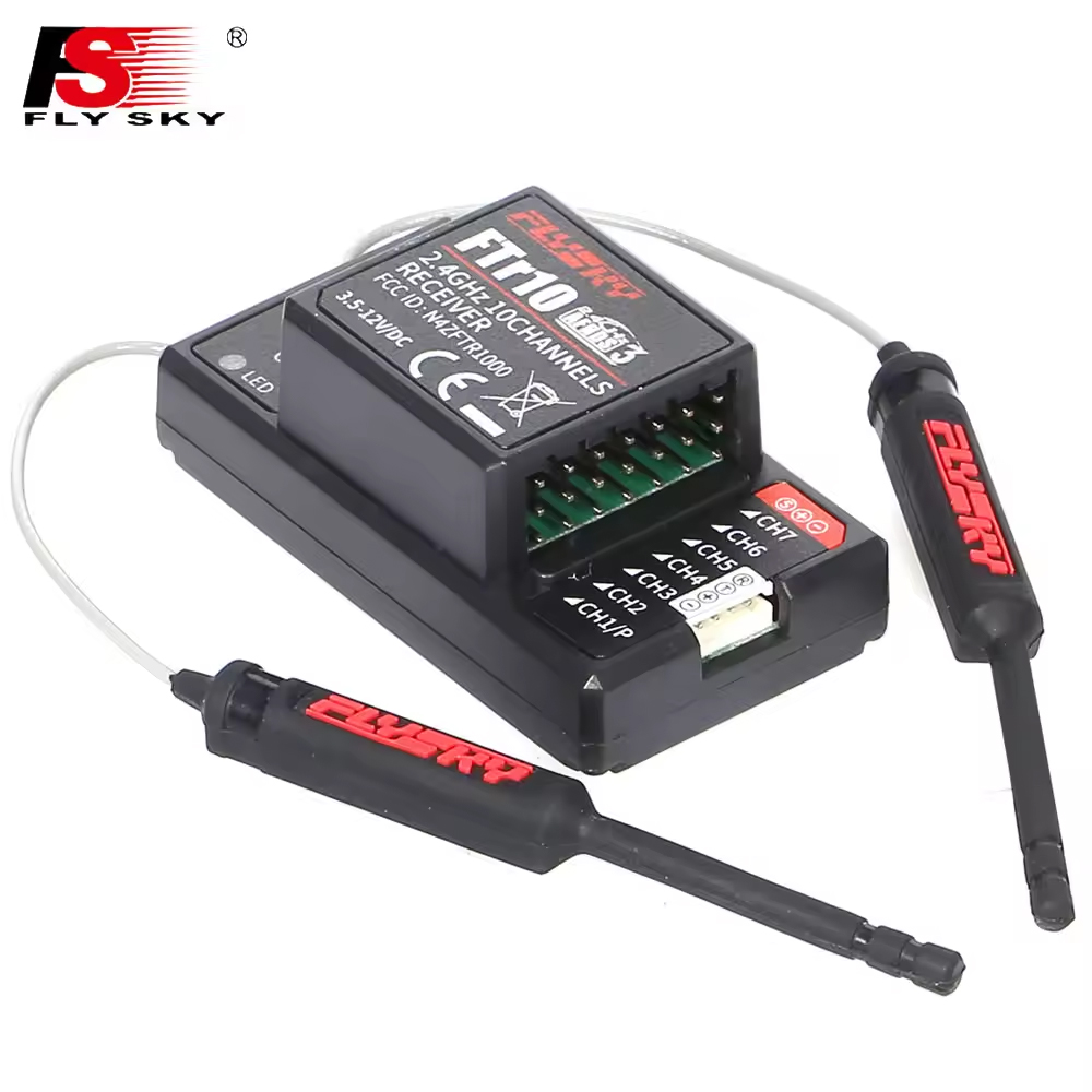 جهاز استقبال FlySky FTr10 FTr1 - مراجعة Drone Rc Controller وسعره