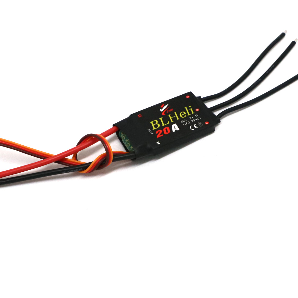 BLHeli فرش ESC 80A 12A 20A 30A - مراجعة Drone Rc Controller وسعره